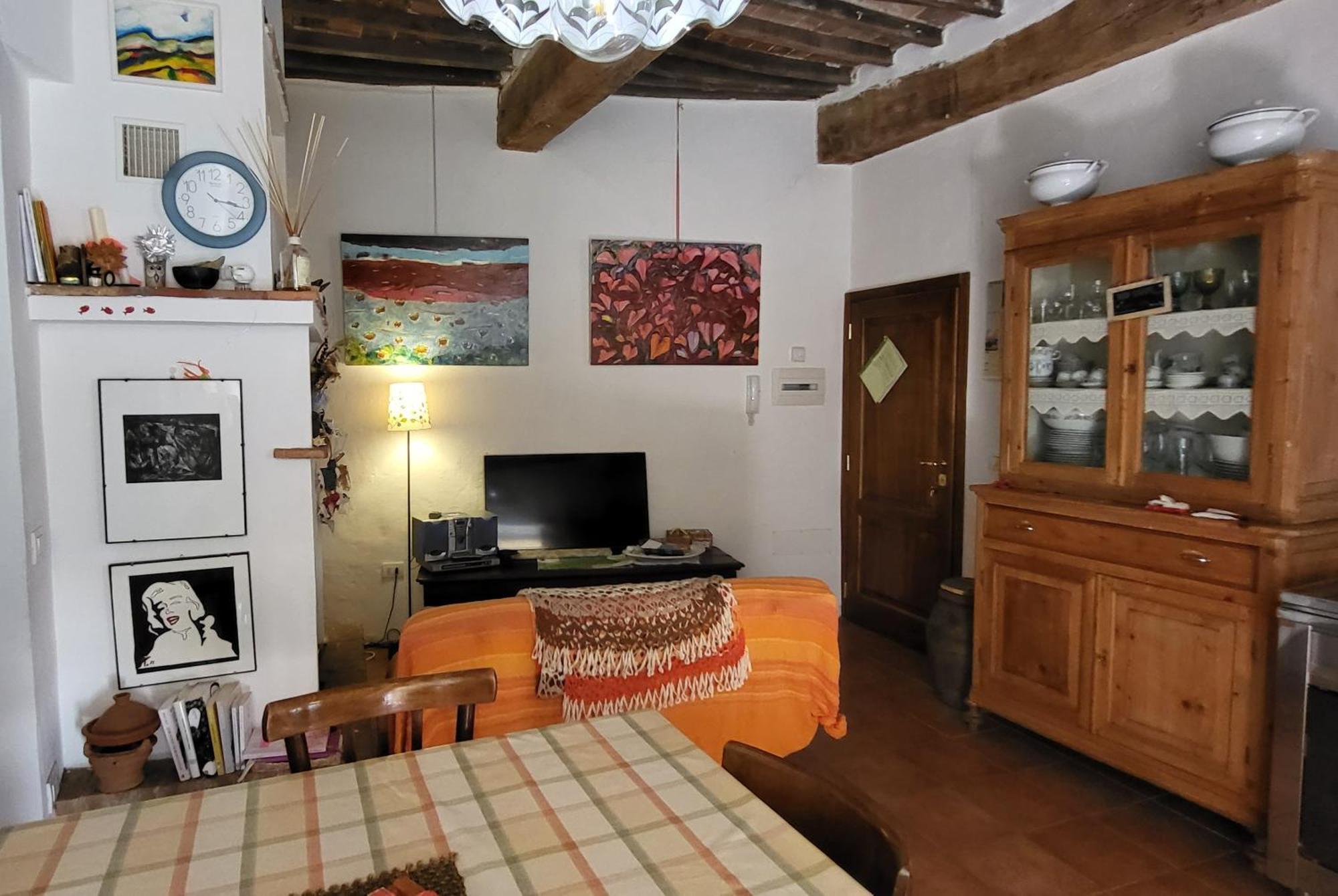 La Casa Di Dina Apartment Castelmuzio Екстериор снимка